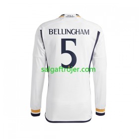 Real Madrid Jude Bellingham 5 Fodboldtrøjer Hjemmebanesæt 2023/24 Langærmet